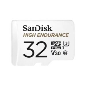 SANDISK HIGH ENDURANCE, 32GB microSDHC + SD Adapter,SDSQQNR-032G