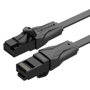 Vention 25M Flat Cat.6 UTP Patch Cable Black