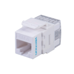 Vention Cat.6 UTP 180° Keystone Jack White