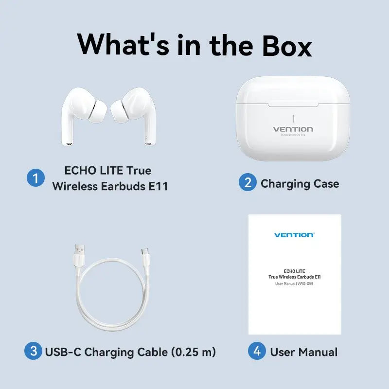 Bluetooth 5.4 connectivity — stable, low-latency wireless connection for music, calls, and video 13mm dynamic drivers — deliver rich bass and clear treble for a fuller sound profile 30-hour total playtime — 6 hours per charge on the earbuds, extended to 30 hours with the charging case IPX4 water resistance — protects against sweat and light rain during commutes or workouts Full touch controls — manage playback, calls, and voice assistant without reaching for a phone - Ivonix Bluetooth 5.4 connectivity — stable, low-latency wireless connection for music, calls, and video 13mm dynamic drivers — deliver rich bass and clear treble for a fuller sound profile 30-hour total playtime — 6 hours per charge on the earbuds, extended to 30 hours with the charging case IPX4 water resistance — protects against sweat and light rain during commutes or workouts Full touch controls — manage playback, calls, and voice assistant without reaching for a phone