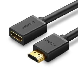 Vention HDMI Female to Female Extension Cable 0.5M Black – AAXBD