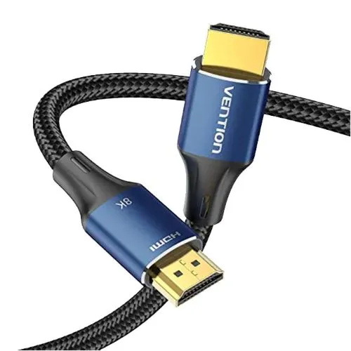 Vention HDMI Male to Male 4K HD Cable Aluminum Alloy Type 1.5M Blue – ALHSG