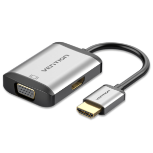 Vention HDMI to HDMI + VGA Converter with Audio