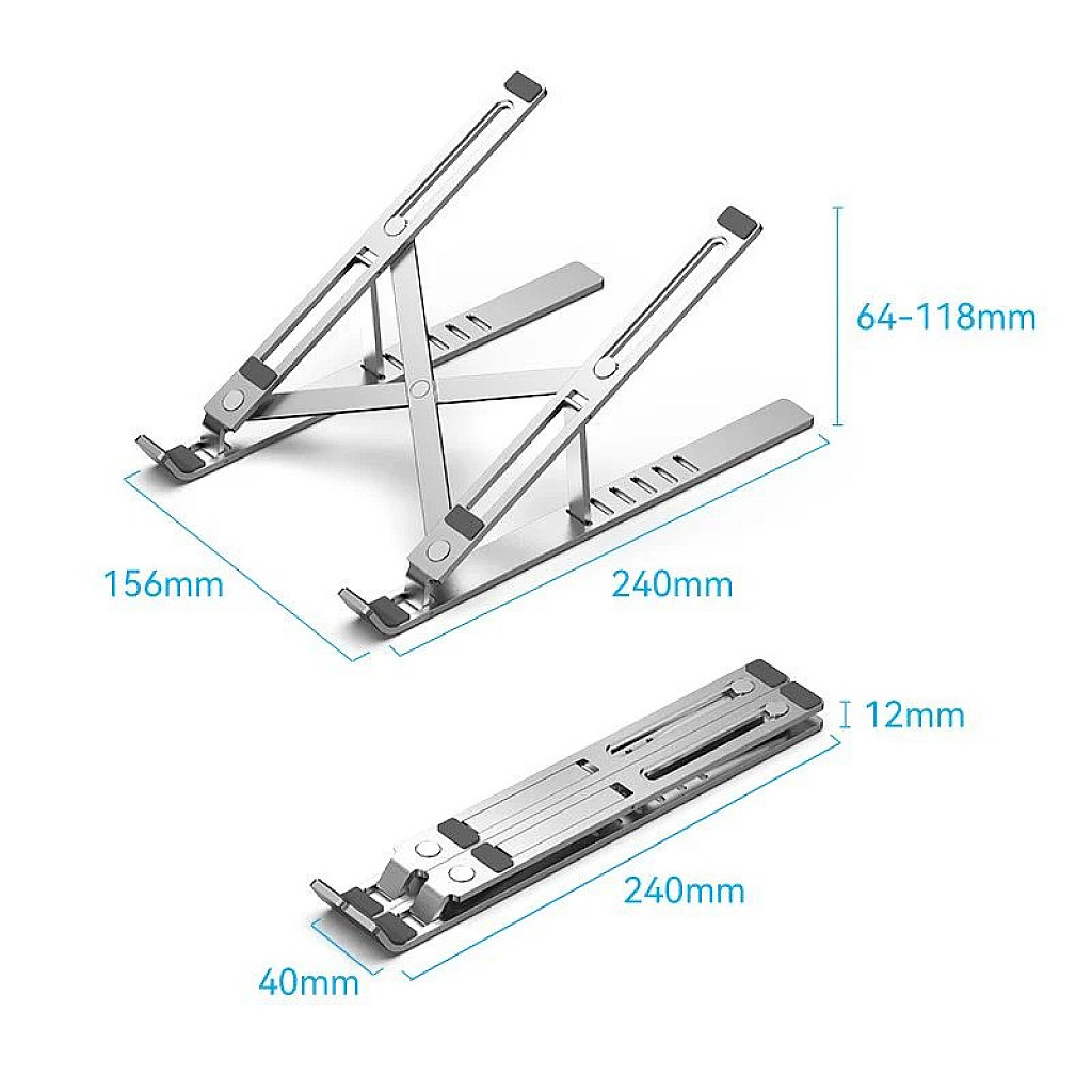Vention Laptop Stand Silver KDLI0 b - Ivonix
