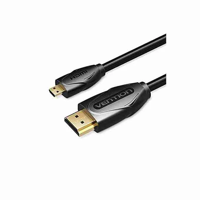 Vention Micro HDMI Cable 2M Black – VAA-D03-B200