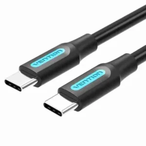 Vention USB 2.0 C Male to Male Cable 1M Black PVC Type – COSBF