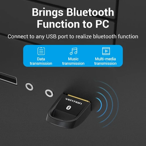 Vention USB Bluetooth 5.0 Adapter Black, CDSBO a - Ivonix