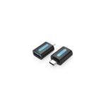 Vention USB-C Male to USB 3.0 Female OTG Adapter Black PVC Type – CDUBO