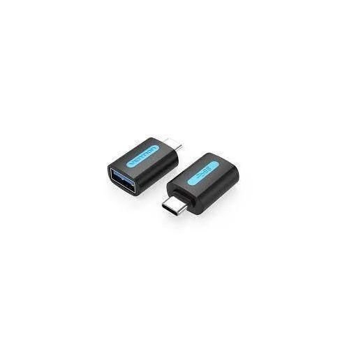Vention USB-C Male to USB 3.0 Female OTG Adapter Black PVC Type – CDUBO