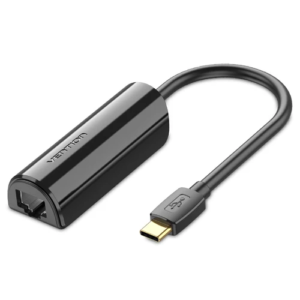 Vention USB-C to 100M Ethernet Adapter 0.15M Black, CFABB