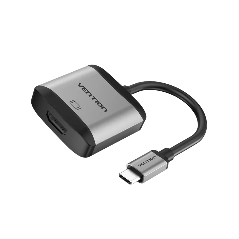 Vention USB-C to HDMI Converter 0.15M Gray Aluminum Alloy Type – TDEHB