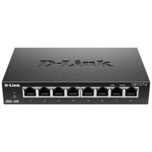 D-LINK DGS-108/B, 8-Port Gigabit Unmanaged Desktop Switch,DGS-108/B