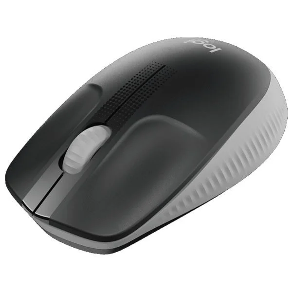 Logitech M190 Full-Size Wireless Mouse, Mid Grey - Model No: 910-005906