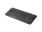 Logitech K400 Plus Wireless Keyboard with Touchpad, Black - Model No: 920-007145