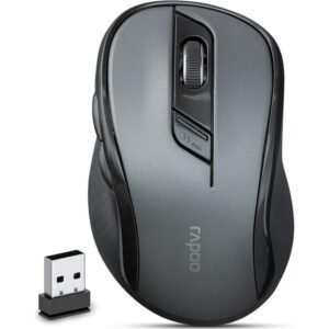 Rapoo M500 Silent Multi-Mode Wireless Mouse, Black