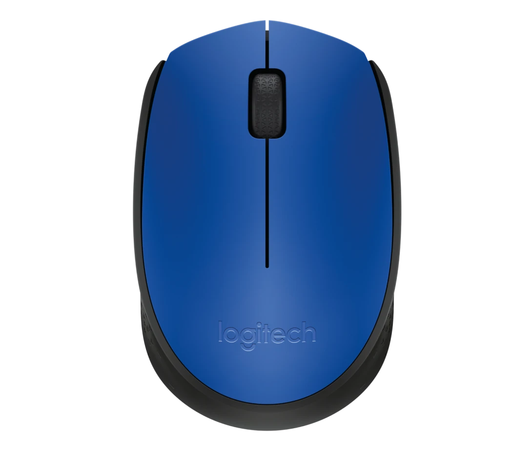 Logitech M171 Wireless Mouse, Blue - Model No: 910-004640