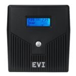 EVI 2000VA / 1200W Line Interactive UPS – LCD Display, Monitering & Control Software included, Cold Start Function, Intelligent Battery Management, Built in Boost and Buck AVR, 4 Universal Outlets, 2 Year Warranty (1 Year on battery) – EP-UPS2000UU2IE2-UK