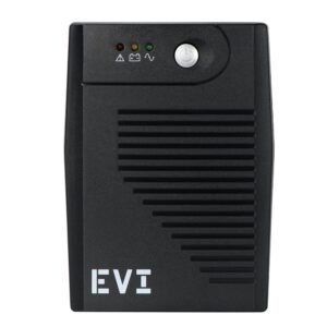 EVI 650VA / 360W Line Interactive UPS – Cold Start Function, Intelligent Battery Management, Built in Boost and Buck AVR, 2 universal outlets, 2 Year Warranty (1 Year on battery) – EP-UPS650UU2-UK