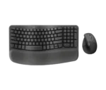 Logitech Wave Keys and Lift Wireless & Bluetooth Keyboard and Mouse Combo, Graphite - Model No: 920-013635