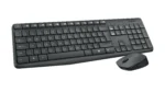 Logitech MK235 Wireless Keyboard and Mouse Combo, Grey - Model No: 920-007931