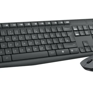 Logitech MK235 Wireless Keyboard and Mouse Combo, Grey - Model No: 920-007931
