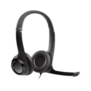 Logitech H390 USB-C Headset with Noise Cancelling Mic, Black - Model No: 981-001576