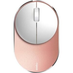 Rapoo M600 Silent Multi-Mode Wireless Mouse, Rose Gold