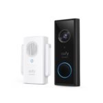 Eufy Video Doorbell 2K (Battery-Powered) Black+White