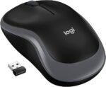 Logitech M185 Wireless Mouse, Swift Grey - Model No: 910-002235