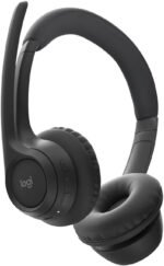 Logitech Zone 300 Bluetooth Headset with Noise Cancelling Mic, Midnight Black - Model No: 981-001407