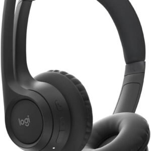 Logitech Zone 300 Bluetooth Headset with Noise Cancelling Mic, Midnight Black - Model No: 981-001407