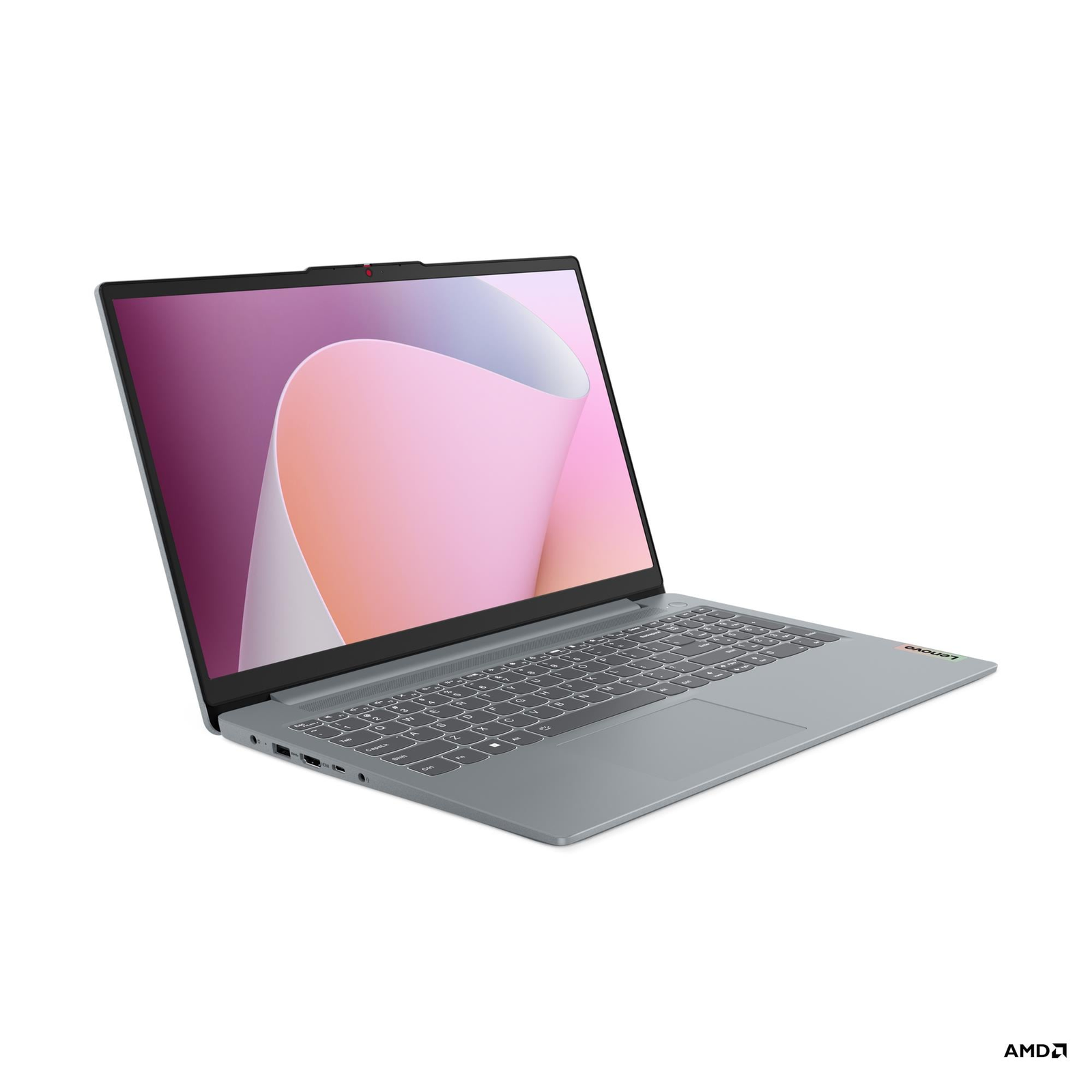 Lenovo IdeaPad Slim 3 15ABR8, AMD Ryzen 7 5825U, 16GB DDR4 3200 Soldered (not upgradable), 512GB SSD M.2 2242 PCIe 4.0x4 NVMe, Intergrated AMD Redeon Graphics, Windows 11 Home, 15.6" FHD IPS Touch Screen, No ODD, WLAN + Bluetooth (Wi-Fi 6, 802.11ax 2x2 + BT5.2), HD 720p with Privacy Shutter Webcam, Stereo speakers, Arctic Grey, 1 Year Warranty from seller, Ports: Two USB 3.2 Gen 1, One USB-C 3.2 Gen 1 (support data transfer, USB PD 45-65W and DisplayPort 1.2), One HDMI 1.4b, One Headphone / microphone combo jack (3.5mm), One SD card reader, One Round tip Power connector - 82XM00LMUS - Image 5