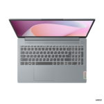 Lenovo IdeaPad Slim 3 15ABR8, AMD Ryzen 7 5825U, 16GB DDR4 3200 Soldered (not upgradable), 512GB SSD M.2 2242 PCIe 4.0×4 NVMe, Intergrated AMD Redeon Graphics, Windows 11 Home, 15.6″ FHD IPS Touch Screen, No ODD, WLAN + Bluetooth (Wi-Fi 6, 802.11ax 2×2 + BT5.2), HD 720p with Privacy Shutter Webcam, Stereo speakers, Arctic Grey, 1 Year Warranty from seller, Ports: Two USB 3.2 Gen 1, One USB-C 3.2 Gen 1 (support data transfer, USB PD 45-65W and DisplayPort 1.2), One HDMI 1.4b, One Headphone / microphone combo jack (3.5mm), One SD card reader, One Round tip Power connector – 82XM00LMUS