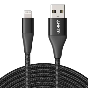 Anker PowerLine III USB-A Cable with Lightning Connector 6ft Black