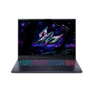 Acer Predator Helios Neo 16S AI, Intel Core Ultra 9 275HX, 16GB DDR5 6400, 1TB PCIe Gen4 NVMe M.2 SSD, NVIDIA GeForce RTX 5060 8GB GDDR7 Graphics, Windows 11 Home, 16″ OLED WQXGA 240 HZ, No ODD, Intel Killer Wi-Fi 6E AX1675i 2×2 and Bluetooth 5.4, Webcam, Microphone, Dual Speakers, RGB 4 Zones Backlit Keyboard with numeric keypad, Obsidian Black, 1 Year Warranty from Seller, Ports: One HDMI, One USB 3.2 Gen 1 Type-A, Two USB 3.2 Gen 2 Type-A, Two USB 3.2 Gen 2 Type-C, One 2.5 Gigabit Ethernet, One microSD Card Reader – NH.UOMAA.001 Sleeve case included