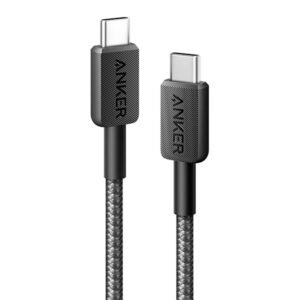 Anker 310 USB-C to USB-C Cable (3ft, 240W, Braided) Black