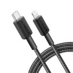 Anker 322 USB-C to Lightning Cable (3ft Braided) Black