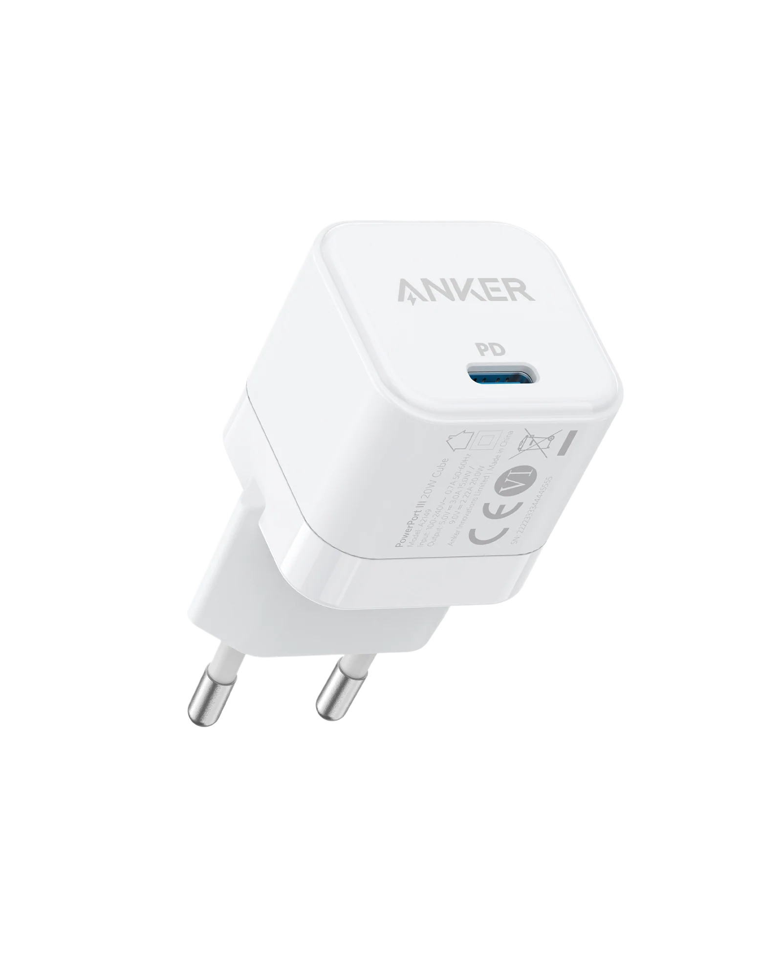 Anker PowerPort III 20W Cube White