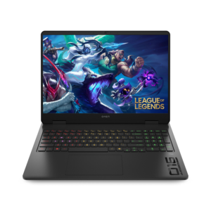 HP OMEN 16 Slim Gaming Laptop 16-an0075cl, Intel Core Ultra 9 285H, 32GB DDR5 5600, 1TB PCIe Gen4 NVMe Performance M.2 SSD (with upgradeable slot), NVIDIA GeForce RTX 5070 8GB GDDR7 Graphics, Windows 11 Home, 16″ 2K 144Hz, No ODD, Intel Wi-Fi 6E AX211 (2×2) and Bluetooth 5.3 wireless card , HP True Vision 1080p FHD camera with temporal noise reduction and integrated dual array digital microphones, Dual speakers tuned by HyperX with DTSX Ultra and HP Audio Boost 1.0 support, Full-size, 4-zone RGB backlit keyboard with numeric keypad, Shadow black, black chrome logo, 1 Year Warranty from Seller, Ports: One USB Type-A 10Gbps signaling rate, Two USB Type-A 5Gbps signaling rate, One AC smart pin, One HDMI 2.1, One headphone/mic combo jack, One RJ-45 ethernet port, One USB Type-C 10Gbps signaling rate (USB Power Delivery 3.0, DisplayPort 1.4, HP Sleep and Charge) – B94T1UA