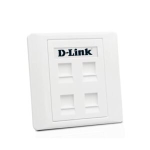 D-LINK four port faceplate