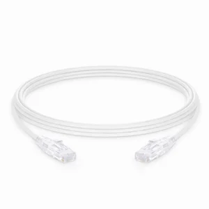 D-Link 1M Cat6A 10G UTP 24 AWG PVC Round Patch Cord White