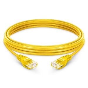 D-Link 1M Cat6A 10G UTP 24 AWG PVC Round yellow Patch Cord