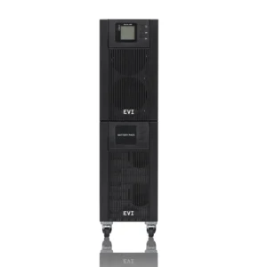 EVI 6000VA / 5400W Tower Online Single Phase UPS – N+X parallel redundancy, Online double conversion with DSP control, Input current harmonic: