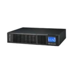 EVI 2000VA / 1800W Rack Mount Online Single Phase UPS – Online double conversion, Wide input voltage range (110 – 300 Vac), Input power factor: 0.99 (With PFC), Output power factor: 1.0, Optional charging current either 1A or 2A, (2A charging current for two groups of installed batteries), 50 Hz / 60 Hz frequency converter mode, Emergency power off function (EPO), ECO mode support, Generator compatible, Communication ports: USB, RS232, Optional: SNMP card, Smart battery charging design for optimized battery performance, Supports lithium batteries and BMS, Selectable output voltage: 200, 208, 220, 230, 240 Vac, Low priority load disconnection function, Rotating LCD Display, 8 IEC C13 Outlets, 2 Year Warranty (1 Year on battery) – EP-UPS2000UC13OR