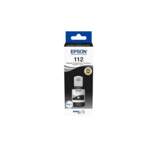 Epson 112 Black Ink Cartridge 127ml - for M15140, L6580, L6570, L6550, L6490, L15160, L15150, L11160 - Model No: C13T06C14A