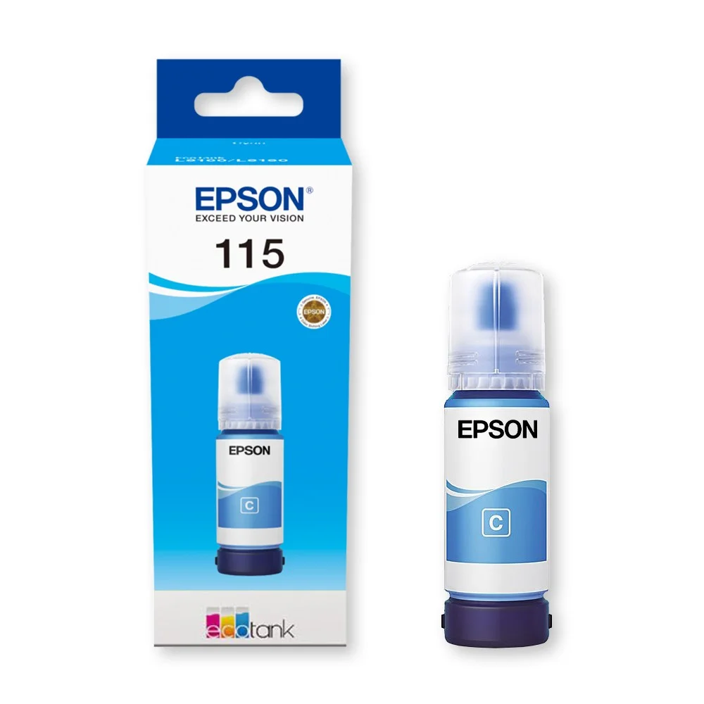 Epson 115 Cyan Ink Cartridge 70ml - for L8160, L8180 - Model No: C13T07D24A