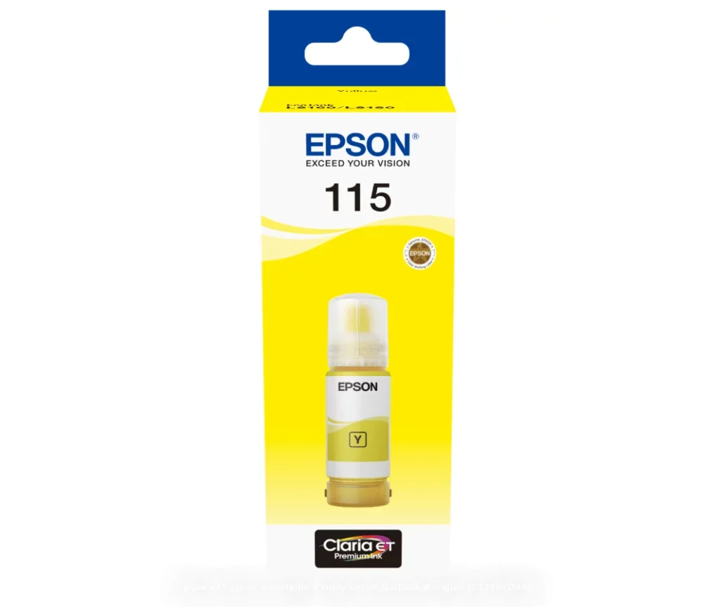 Epson 115 Yellow Ink Cartridge 70ml - for L8160, L8180 - Model No: C13T07D44A