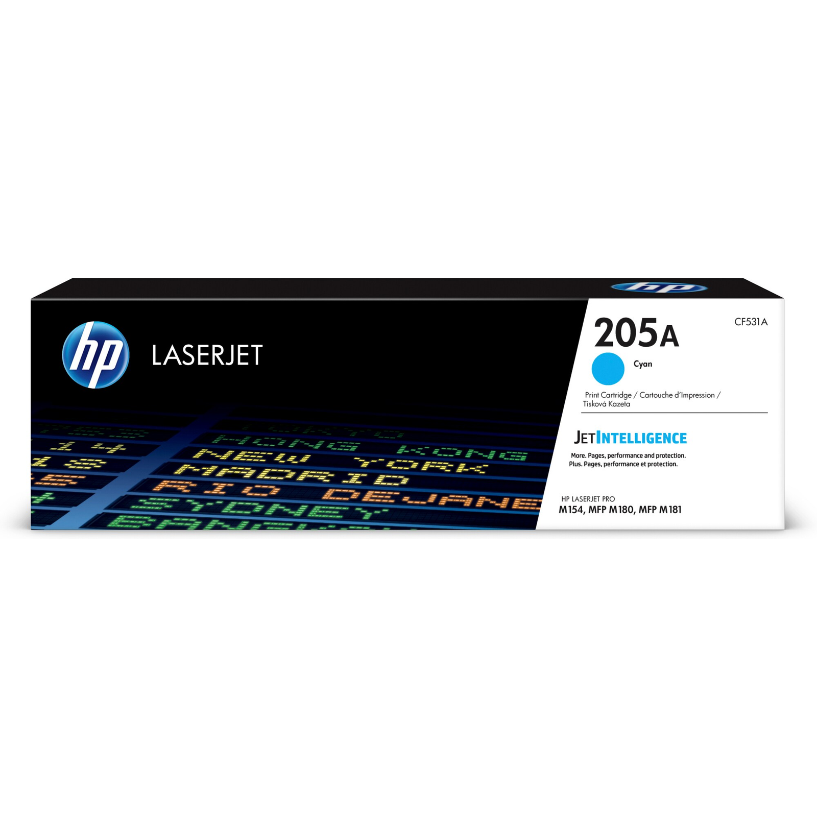 HP 205A Cyan Original LaserJet Toner Cartridge - CF531A - Ivonix HP 205A Cyan Original LaserJet Toner Cartridge - CF531A