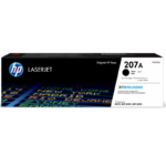 HP 207A Black Original LaserJet Toner Cartridge – W2210A