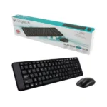 Logitech MK220 Wireless Keyboard and Mouse Combo, Black - Model No: 920-003161
